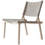 Armchairs & lounge chairs, December chair, ash - linen canvas, Beige