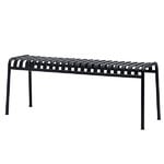Outdoor benches, Palissade bench, anthracite, Gray