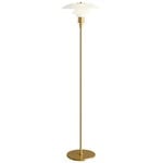 Floor lamps, PH 3 1/2 - 2 1/2 floor lamp, metallised brass, Gold