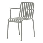 Patio chairs, Palissade armchair, sky grey, Gray