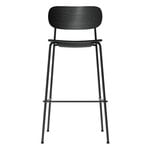 Bar stools & chairs, Co bar chair 75,5 cm, black steel - black oak, Black