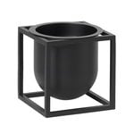 Planters & plant pots, Kubus flowerpot 10, black, Black