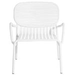 Outdoor lounge chairs, Week-end lounge chair, white, White