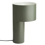 Tangent table lamp, forest green