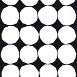 Kivet fabric, black-white Kivet fabric, black-white