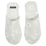 Mini Unikko tossut, valkoinen - vaaleanharmaa Mini Unikko tossut, valkoinen - vaaleanharmaa