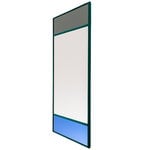 Spiegel Vitrall, 70 x 50 cm, grün