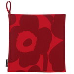 Pieni Unikko pot holder, red - dark red Pieni Unikko pot holder, red - dark red