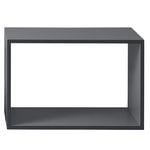 Stacked shelf module large, dark grey Stacked shelf module large, dark grey