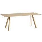 Dining tables, CPH30 table, 200 x 90 cm, lacquered oak, Natural