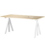 String Works height adjustable table 160 cm, ash String Works height adjustable table 160 cm, ash