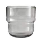 Unda drinking glass, grey, 2 pcs Unda drinking glass, grey, 2 pcs