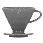 Hario V60 coffee dripper size 02, grey porcelain Hario V60 coffee dripper size 02, grey porcelain
