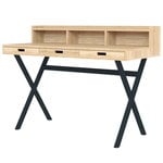 Hyppolite desk, oak - grey Hyppolite desk, oak - grey