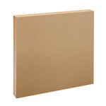 Noteboard square, 40 cm, gold