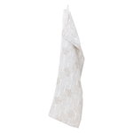 Tulppaani tea towel, white - linen