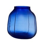 Step vase 23 cm, blue