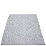 Plastic rugs, Svea rug, 140 x 220 cm, grey metallic, Gray