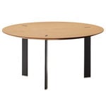Coffee tables, Ryutaro low table, 90 cm, black - matt oak, Black