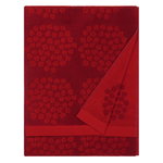 Puketti bath towel, red - dark red Puketti bath towel, red - dark red