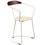 Ghost chair, sled base, white - birch Ghost chair, sled base, white - birch