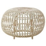 Chaises de jardin, Pouf Franco Albini Exterior, grand modèle, blanc, Blanc