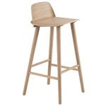 Bar stools & chairs, Nerd bar stool, 75 cm, oak, Natural