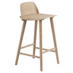 Bar stools & chairs, Nerd counter stool, 65 cm, oak, Natural