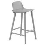 Bar stools & chairs, Nerd counter stool, 65 cm, grey, Grey