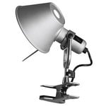 Artemide Tolomeo Pinza clip-on lamp, aluminium