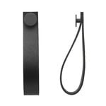 Stropp wall hook 2 pcs, black - black leather Stropp wall hook 2 pcs, black - black leather