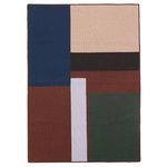 Shay patchwork quilt blanket, cinnamon Shay patchwork quilt blanket, cinnamon