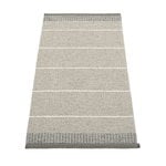 Plastic rugs, Belle rug 60 x 125 cm, concrete, Beige