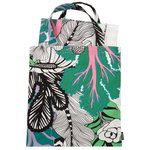 Set borsa & tessuto Kaalimetsä, bianco-verde-viola Set borsa & tessuto Kaalimetsä, bianco-verde-viola