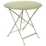 Terassipöydät, Bistro pöytä, 77 cm, willow green, Vihreä