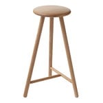Perch bar stool 63 cm, oak