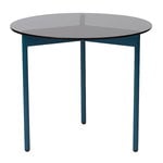 Coffee tables, From Above side table, 52 cm, grey - blue, Gray