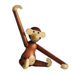 Figurines, Wooden Monkey, petit modèle, teck, Naturel