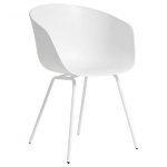 Dining chairs, About A Chair AAC26, white, White