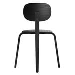 Dining chairs, Afteroom Plywood dining chair, black ash, Black