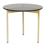 Coffee tables, From Above side table, 52 cm, brown - yellow, Brown