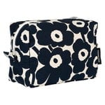 Vilja Mini Unikko cosmetic bag, cotton - dark blue Vilja Mini Unikko cosmetic bag, cotton - dark blue