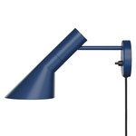 Louis Poulsen AJ wall lamp, midnight blue