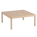 Workshop coffee table, 86 x 86 cm, oak, PU lacquer Workshop coffee table, 86 x 86 cm, oak, PU lacquer