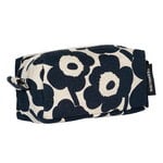 Marimekko Tiise Mini Unikko cosmetic bag, cotton - dark blue