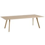 Dining tables, CPH30 table, 250 x 120 cm, lacquered oak, Natural
