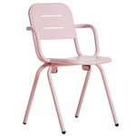 Ray café armchair, rose pink Ray café armchair, rose pink