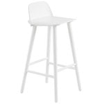 Bar stools & chairs, Nerd bar stool, 75 cm, white, White