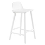 Nerd counter stool, 65 cm, white