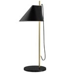Yuh table lamp, brass - black